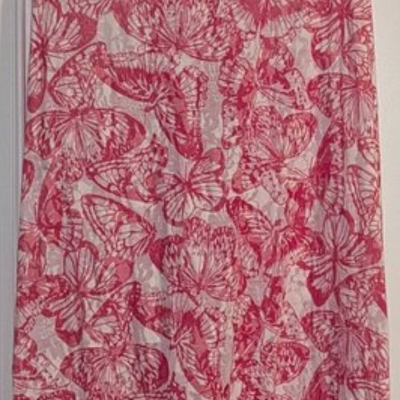 *3 FOR $9* OP Burn Out Semi-sheer butterfly butterflies print Racerback Tank Top - Picture 3 of 3